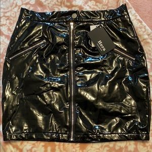 Patent Skirt from HoneyBum